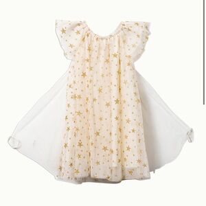 Siaomimi Play Gold Star Tulle Fairy Dress